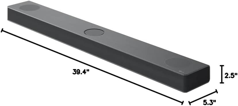 LG S80QR 5.1.3ch Sound bar with 4ch Rear Speakers, Center Up-Firing, Dolby Atmos DTS:X, Works with Airplay2, Spotify HiFi, Alexa, High-Res Audio, Synergy TV, Meridian