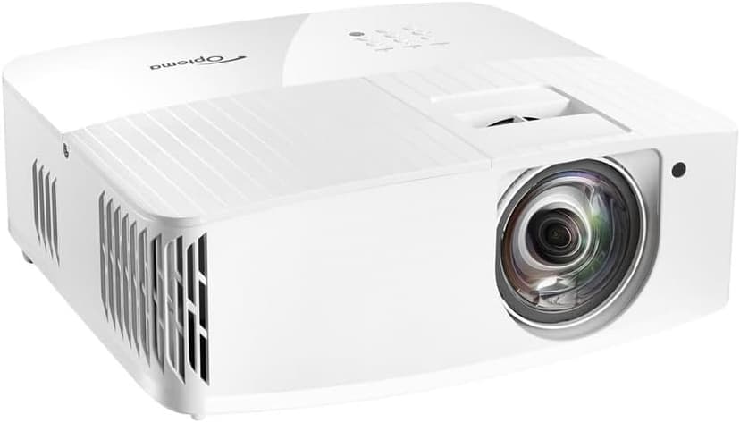 Optoma UHD35STx Short Throw True 4K UHD Gaming and Home Entertainment Projector 3,600 Lumens 240Hz Refresh Rate and Ultra-Low 4ms Response Time