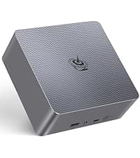 Beelink EQi12 Mini PC, Intel Core i5-12450H Processor (8C/12T, up to 4.4GHz), 16G DDR4 RAM 500GB M.2 2280 PCle 4.0x4 SSD, Mini Computer Support 4K@60Hz Dual Screen Display/WiFi6/BT5.2