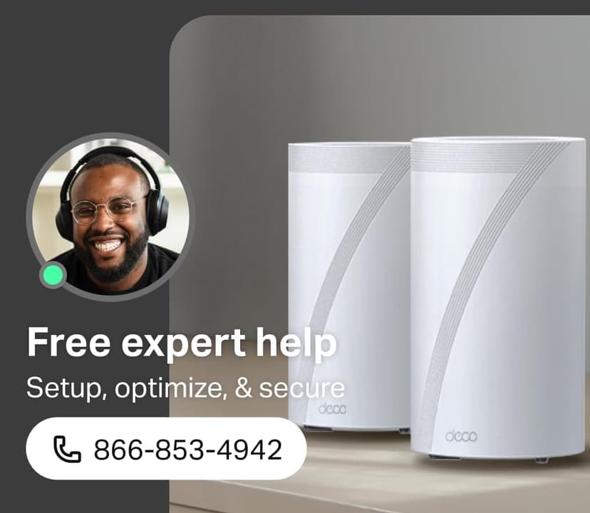 TP-Link Deco BE63 Tri-Band WiFi 7 BE10000 Whole Home Mesh System - 6-Stream 10 Gbps, 4x2.5G Ports Wired Backhaul, 4X Smart Internal Antennas, VPN, MU-MIMO, HomeShield, Free Expert Support (3-Pack)