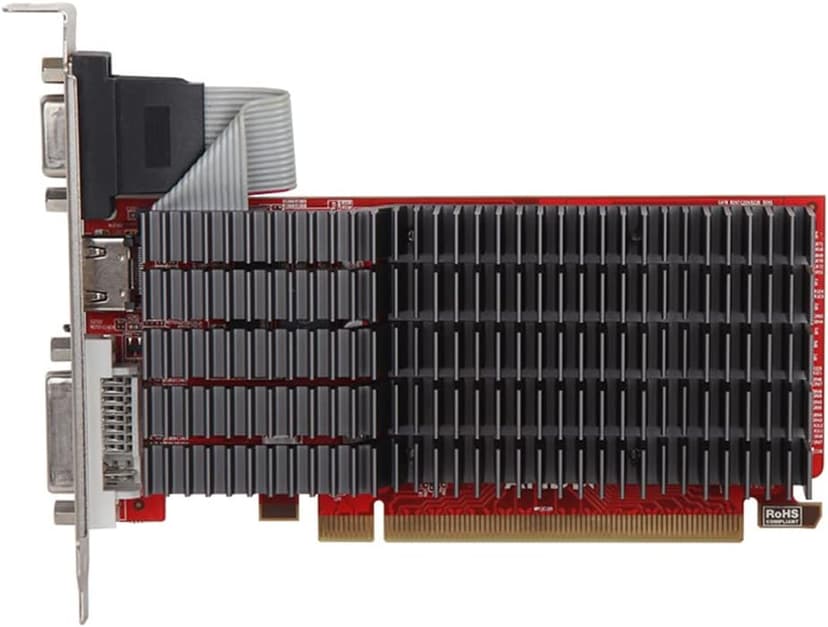 maxsun AMD Radeon R5 220 1GB Graphics Card GPU (DVI-I, HDMI, VGA) - Low Profile Ready