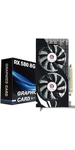 Radeon RX 5700 XT 8GB Graphics Card GDDR6 2560SP 256bit Computer Graphics Cards GPU PCI-e 4.0 x16 HDMI/DisplayPort*3 Interface,AMD Video Cards for PC Gaming and Office, Support Up to 8K