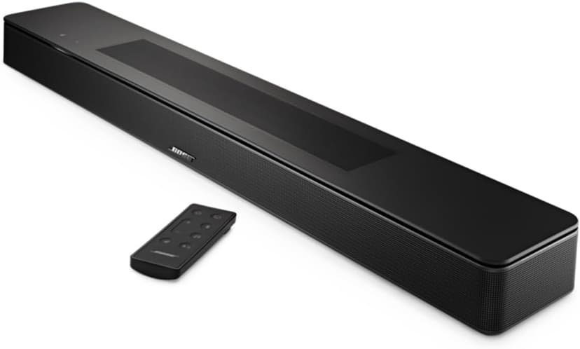 Bose New Smart Dolby Atmos Soundbar, Black Bundle with Wireless Surround Speakers (Pair), Bass Module 500