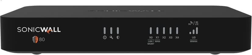 Sonicwall TZ80 Total Secure - 1 Year Advanced Protection (03-SSC-2840) | TZ80 Network Security Appliance with 1 Year Advanced Protection Service Suite | Next-Generation Firewall