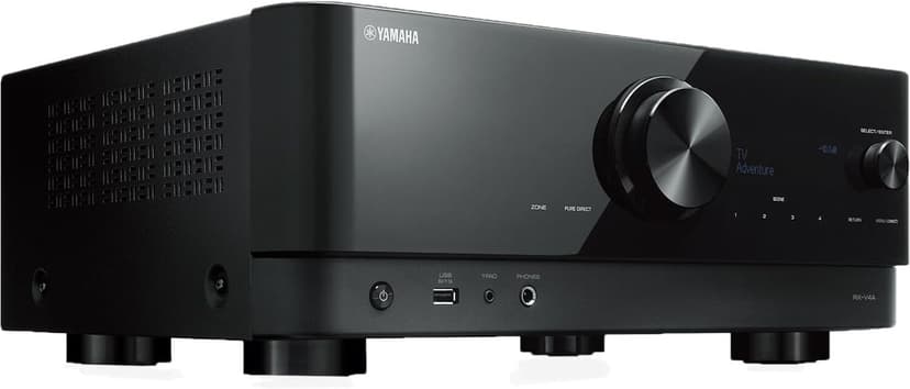 Yamaha YHT-5960U 5.1-Channel Home Theater System for TV Surround Sound System with 8" 100W Powered Subwoofer and 8K HDMI and MusicCast Bundle with Accessories