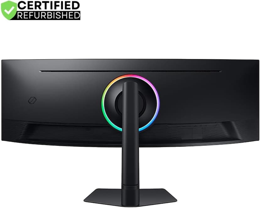 Samsung LS49CG954E 49 inch Odyssey G9 G95C DQHD 240Hz 1ms(GtG) DisplayHDR 1000 Curved Gaming Monitor (Renewed) Bundle with 2 YR CPS Enhanced Protection Pack