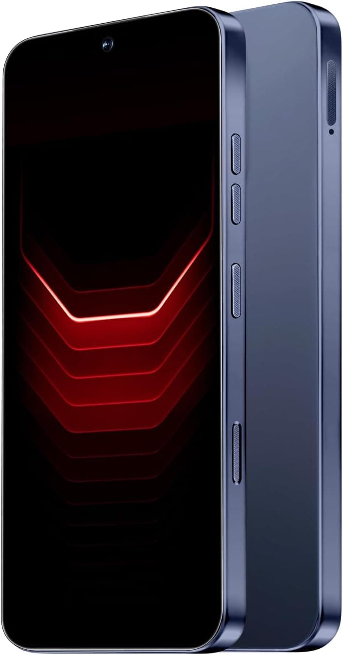 16 ProMa x Smartphone Unlocked Cell Phone, 6.99“ HD Screen 5G Phone, 8+256GB Unlocked, 7000mAh, 68+108MP Zoom Camera, Fingerprint Button Unlock-and take Photos,Dual SIM (Deep Blue)
