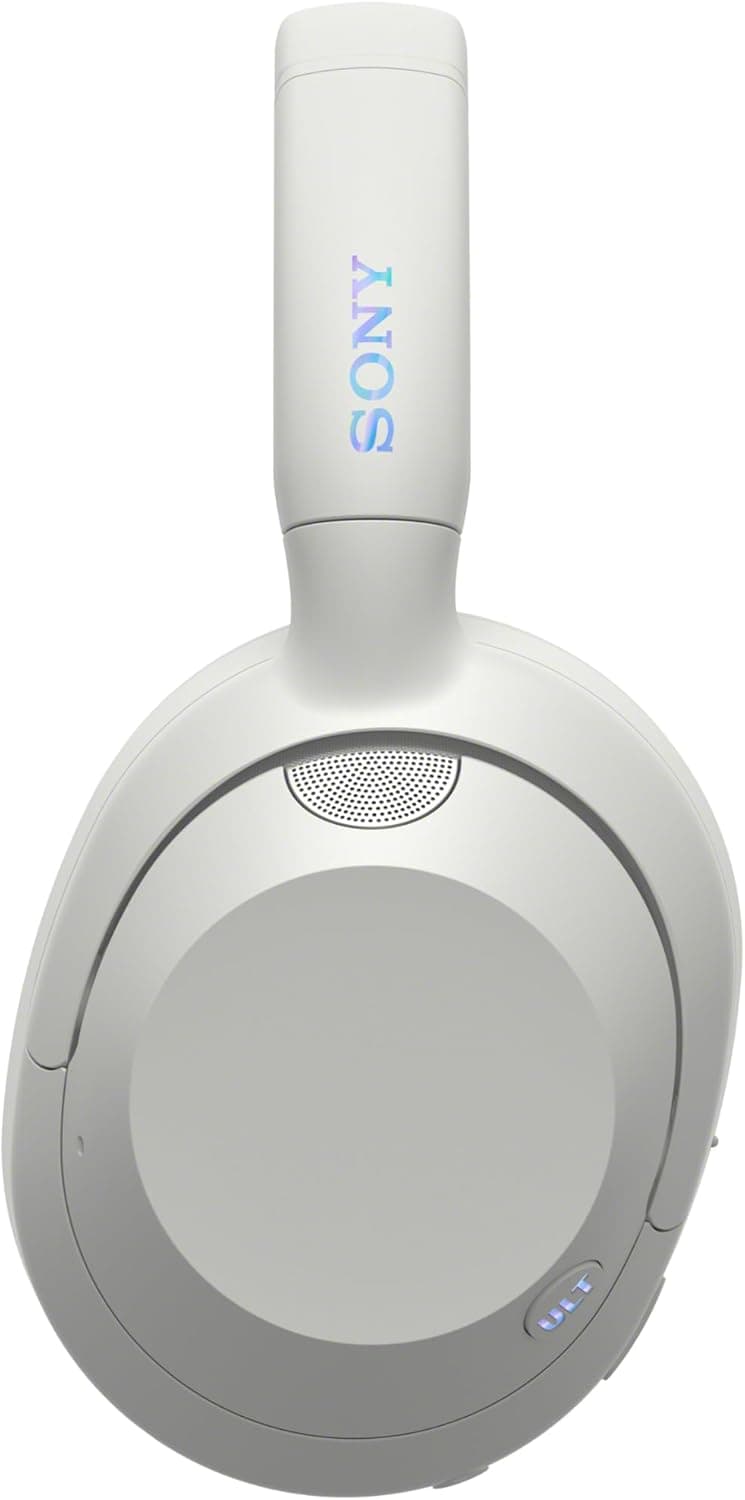 Sony ULT WEAR Over-Ear Noise Cancelling Bluetooth Headphones with Alexa Built-in, Comfortable Design, 30-Hour Battery, Massive Bass, Off White