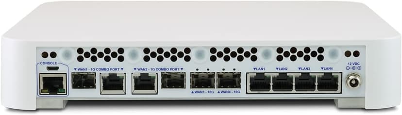 Netgate 6100 pfSense+ Security Gateway | Router, Firewall, VPN | Lifetime TAC Lite Support | 2x10 GbE SFP+ Ports | 2x1 Gbps Combo Port RJ45 Copper OR SFP Fiber | 4X 2.5 Gbps Ports