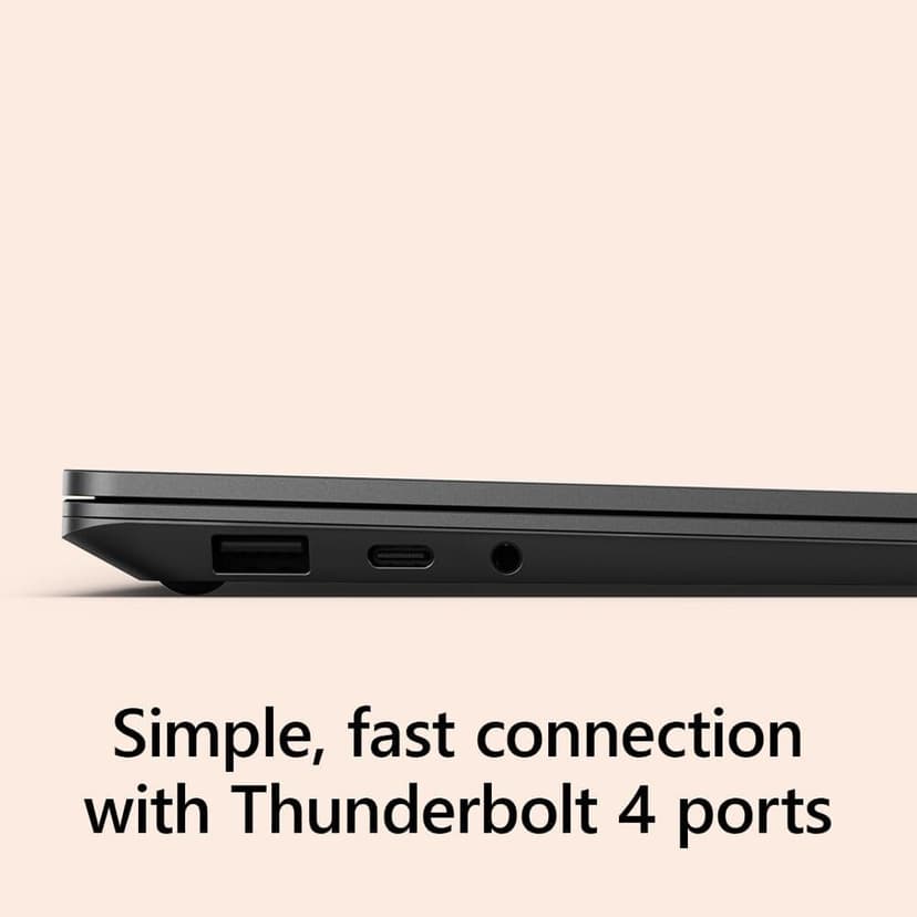 Microsoft Surface Laptop 5 Laptop (13.5" 2K Touchscreen, Intel 10-Core i7-1265U, 16GB 6400MHz RAM, 1TB SSD) IST Active Pen, 18-Hr Battery Life, Backlit, Wi-Fi 6, Webcam, Win 11 Pro w/AI Copilot, Black