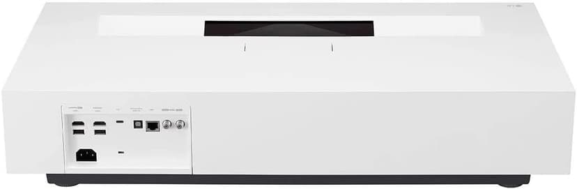 LG HU85LA Ultra Short Throw 4K UHD Laser Smart Home Theater Cinebeam Projector with Alexa built-in, LG Thinq AI, and LG webOS Lite Smart TV