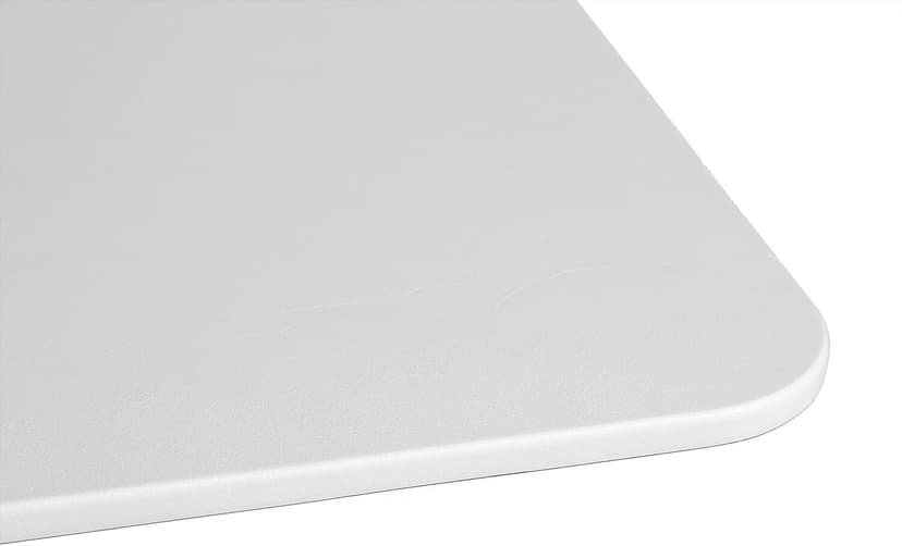 Seville Classics AIRLIFT XL 28" Pneumatic Height Adjustable Sit-Stand Mobile Laptop Computer Desk Cart (27.1" to 41.9" H), White