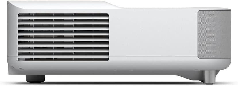 Epson EpiqVision Ultra Short Throw LS300 3LCD Smart Laser Projector, 3600 Lumens Color & White Brightness, HDR, Android TV, Yamaha Speakers, Bluetooth, Sports, Gaming, Movies - White (Renewed)