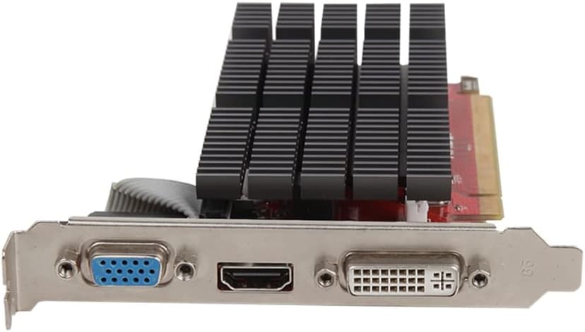 maxsun AMD Radeon R5 220 1GB Graphics Card GPU (DVI-I, HDMI, VGA) - Low Profile Ready
