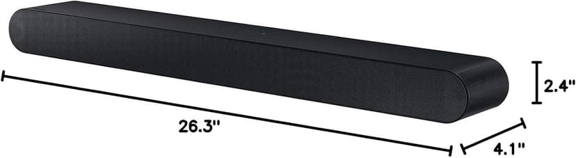 SAMSUNG HW-S60D S-Series 5.0ch. Wireless Dolby Atmos Soundbar w/Q-Symphony (2024) Bundle with Deco Gear 4K HDMI 2.0 Cable x2 & CPS Exclusive 26 Month Protection Pack Bundle (BEACH-CPS-26500)