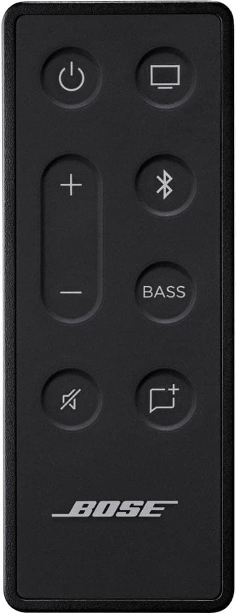 Bose TV Speaker - Soundbar for TV with Bluetooth and HDMI-ARC Connectivity, Black, Includes Remote Control and H&A High-Speed HDMI Cable