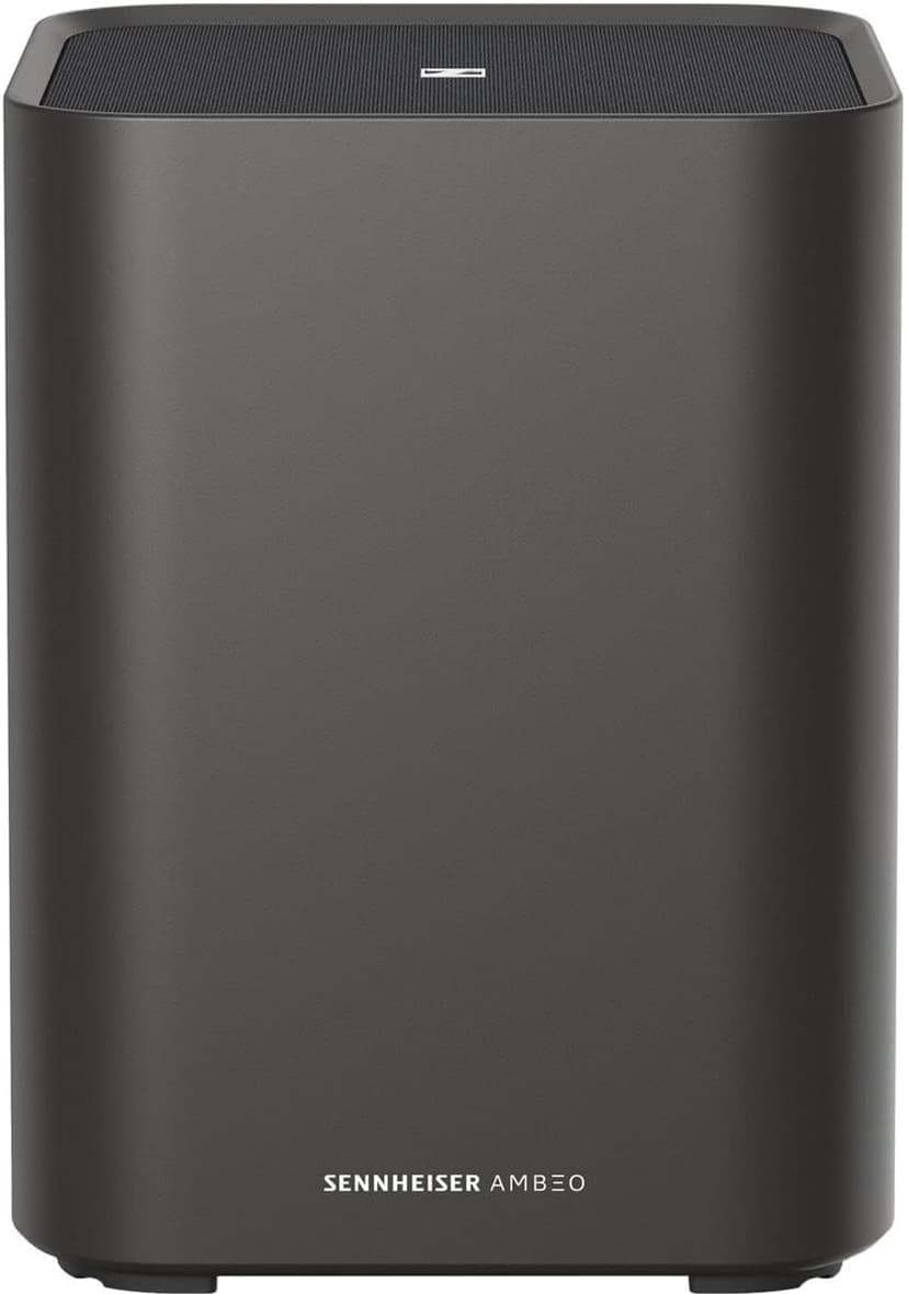 Sennheiser AMBEO Soundbar Plus 7.1.4 Channel Soundbar with Dolby Atmos and DTS:X with Ambeo Sub 8in 350W Wireless Subwoofer with Bluetooth