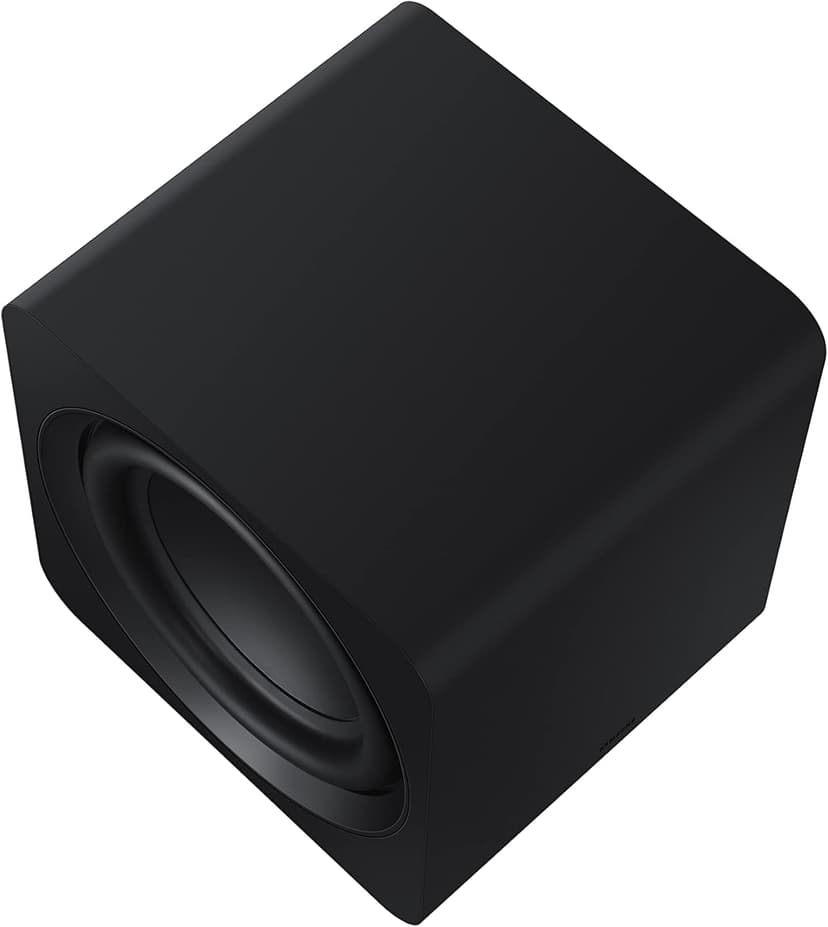 SAMSUNG SWA-W510 Subwoofer for S Series Soundbar with Powerful Bass, Wireless, Unibody Design, Compact 6.5" Size, 2022, Black