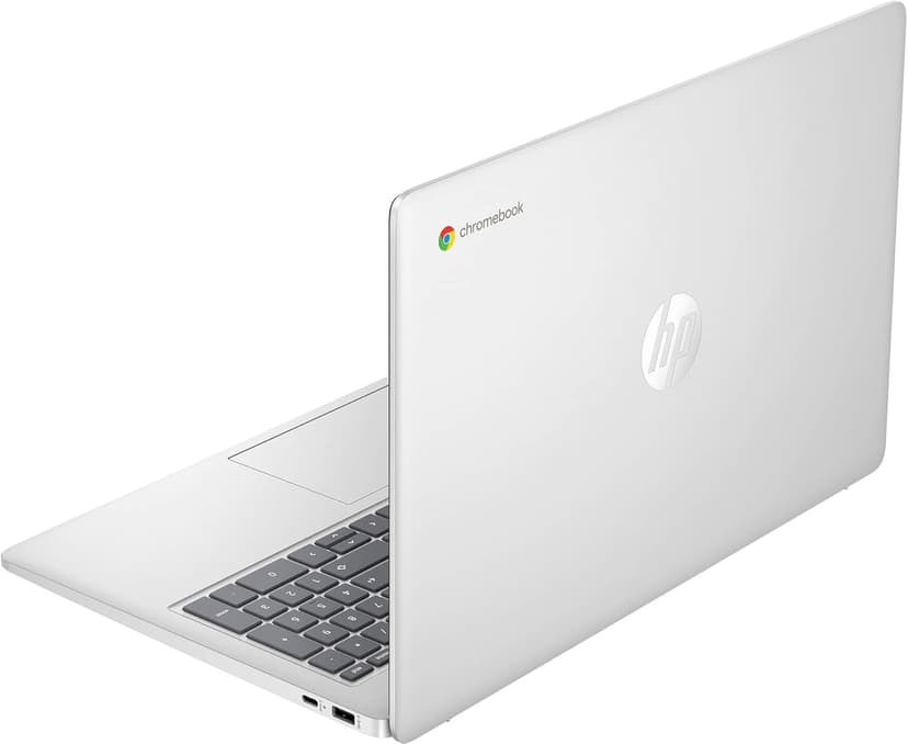 HP Chromebook Laptop 15 ( 15.6" Anti-Glare, Intel N200 (> i3-1115G4), 8GB DDR5 RAM, 128GB Storage (64GB eMMC + 64GB SD Card), Numeric KB) Home & Student, Webcam w/Shutter, Wi-Fi, Chrome OS, Silver