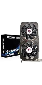 Radeon RX 5700 XT 8GB Graphics Card GDDR6 2560SP 256bit Computer Graphics Cards GPU PCI-e 4.0 x16 HDMI/DisplayPort*3 Interface,AMD Video Cards for PC Gaming and Office, Support Up to 8K