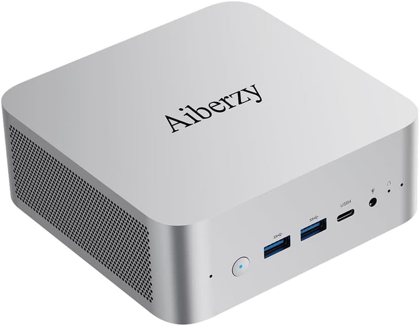 2025 Upgraded XG1-370 AI Mini PC, AMD Ryzen AI 9 HX 370 (12C/24T, up to 5.1GHz, 80 Tops), 64GB+1TB, 4x4K / 1x8K Output, WiFi 7, External GPU Support, Silent Cooling, Win 11 Pro, Gaming & Pro Creation