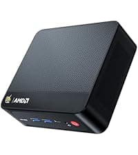 Beelink EQi12 Mini PC, Intel Core i5-12450H Processor (8C/12T, up to 4.4GHz), 16G DDR4 RAM 500GB M.2 2280 PCle 4.0x4 SSD, Mini Computer Support 4K@60Hz Dual Screen Display/WiFi6/BT5.2