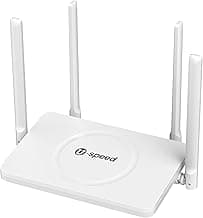 AC1200 WiFi Router Dual Band Wireless Internet Router, 2.4G&5G Wireless Speed Up to 1.2 Gbps, Gigabit Ethernet Ports, Router/Bridge/Repeater, Guest Network, IPV6, EasyMesh, Parental Controls