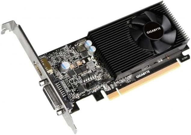 GIGABYTE GV-N1030D4-2GL GeForce GT 1030 Low Profile D4 2G Computer Graphics Card