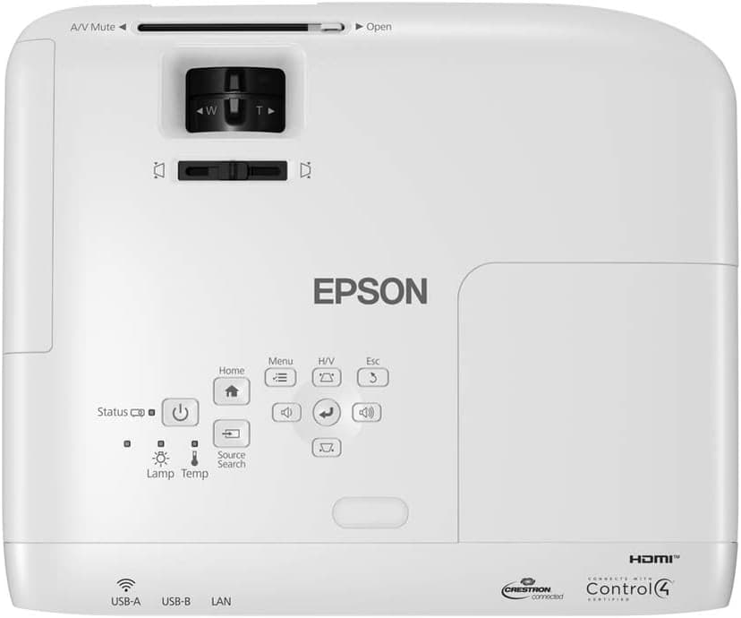 Epson, EPSV11H982020, PowerLite X49 3LCD XGA Classroom Projector with HDMI, 1 Each , 3.4"x11.6"x10.2"