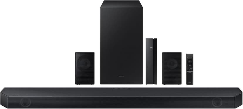 SAMSUNG 5.1 Channel Sound Bar with Wireless Subwoofer Q-Symphony & Dolby Atmos Audio - HW-Q65C/ZA (Renewed)