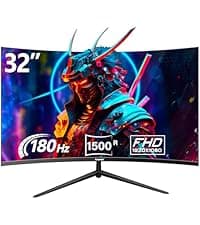 Gaming Monitor 27 inch QHD IPS, PC Screen 120Hz 2K (2560×1440P), Ultra-Thin Zero Frame Computer Display for Home Office Business, DP, HDMI, Wall-Mounted