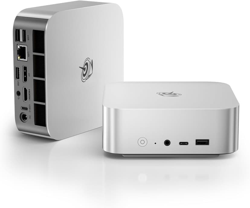 Beelink SER8 Mini PC, AMD Ryzen 7 8745HS (8C/16T up to 4.9GHz), 32GB DDR5 RAM 1TB PCIe4.0 SSD, Mini Computer Support 4K@144Hz, Triple Display, WiFi6, BT5.2, HDMI+DP, USB4