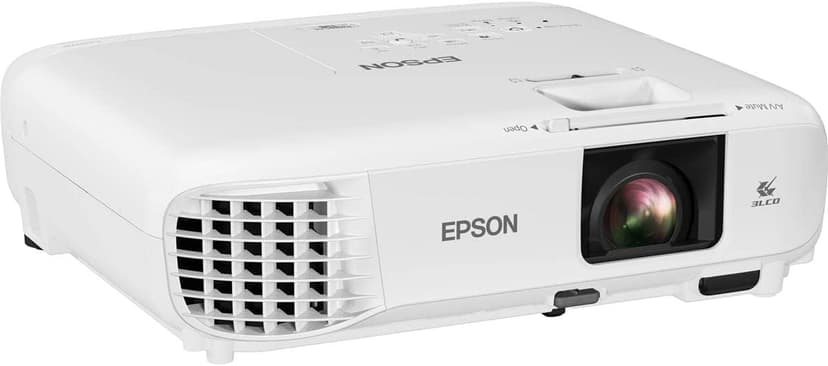 Epson, EPSV11HA03020, PowerLite 118 3LCD XGA Classroom Projector with Dual HDMI, 1 Each , 3.6"x11.6"x10.2"