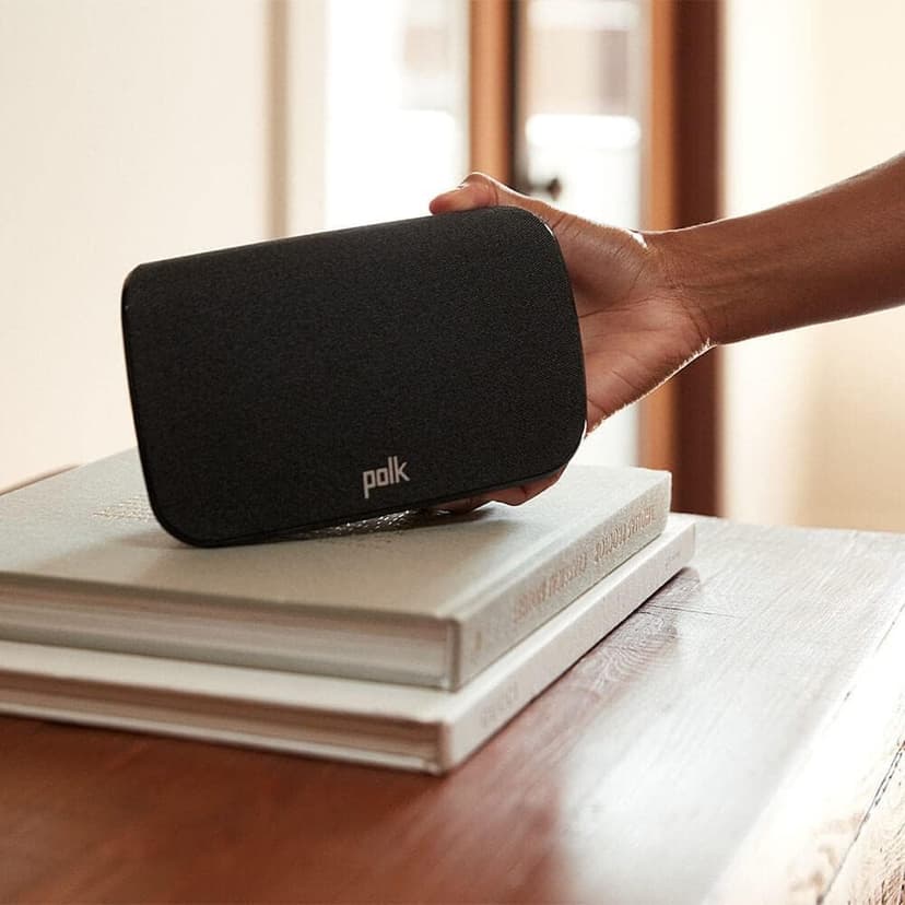 Polk Audio MagniFi Max AX SR 7.1.2 Channel Sound Bar with 10" Wireless Subwoofer & SR2 Surround Speakers, Dolby Atmos and DTS:X Certified, Polk's Patented VoiceAdjust & SDA Technologies, Black