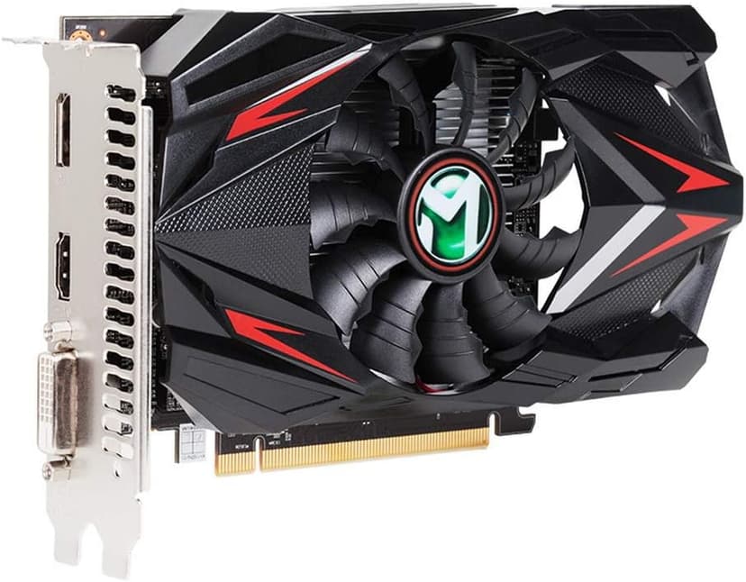 maxsun AMD Radeon RX 550 4GB GDDR5 ITX Computer PC Gaming Video Graphics Card GPU 128-Bit DirectX 12 PCI Express X16 3.0 DVI-D Dual Link, HDMI, DisplayPort