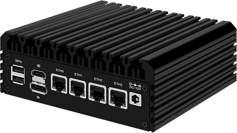 2.5GbE Linux Firewall Micro Appliance Celeron N5105 4xIntel I226 Nic Firewall Router PC Barebone No Ram No SSD AES-NI
