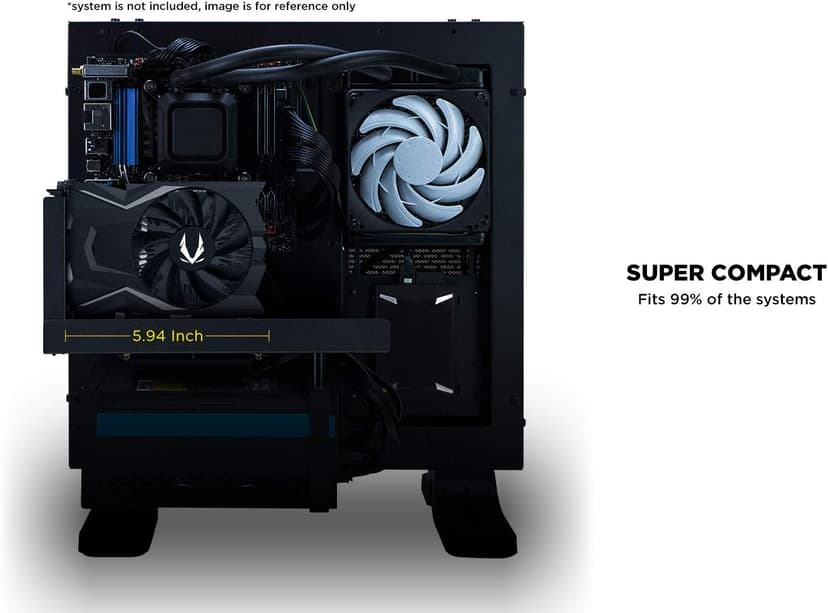 ZOTAC Gaming GeForce GTX 1650 OC 4GB GDDR5 128-Bit Gaming Graphics Card, Super Compact, ZT-T16500F-10L