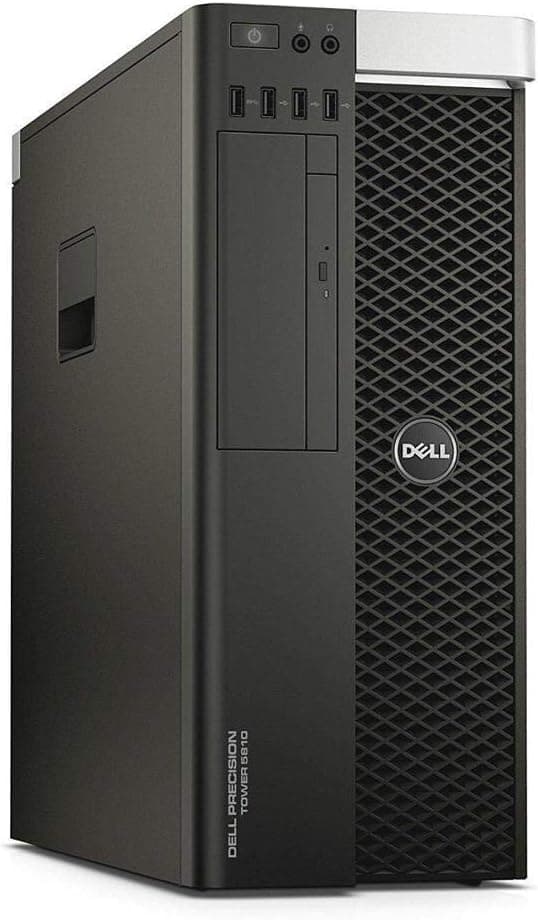 Dell Precision T5810 Workstation Server,Xeon E5 1620 v3 3.5GHz, 256GB SSD+4TB HDD, 16GB RAM, 4GB Nvidia Quadro K2200 4K Graphics Card, USB 3.0, WiFi, Bluetooth, Windows 10 Pro (Renewed)