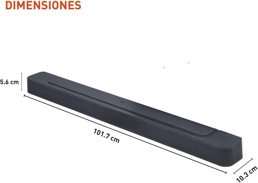 JBL Bar 500: 5.1-Channel soundbar with MultiBeam™ and Dolby Atmos®, Black