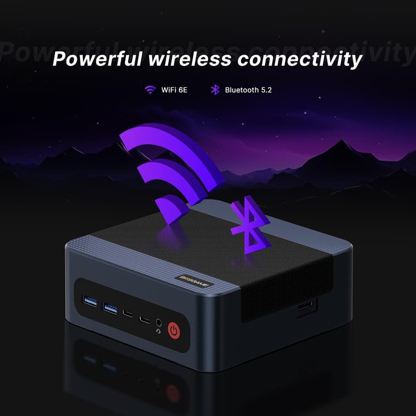 M4 Oculink Mini PC Ryzen 7 7840HS, Radeon 780M GPU, 11 Pro-OS Gaming Desktop Computers, 32GB DDR5 RAM, 1TB PCIe 4.0 NVMe 2280 SSD, Wi-Fi6, BT 5.2, Oculink Mini Computers