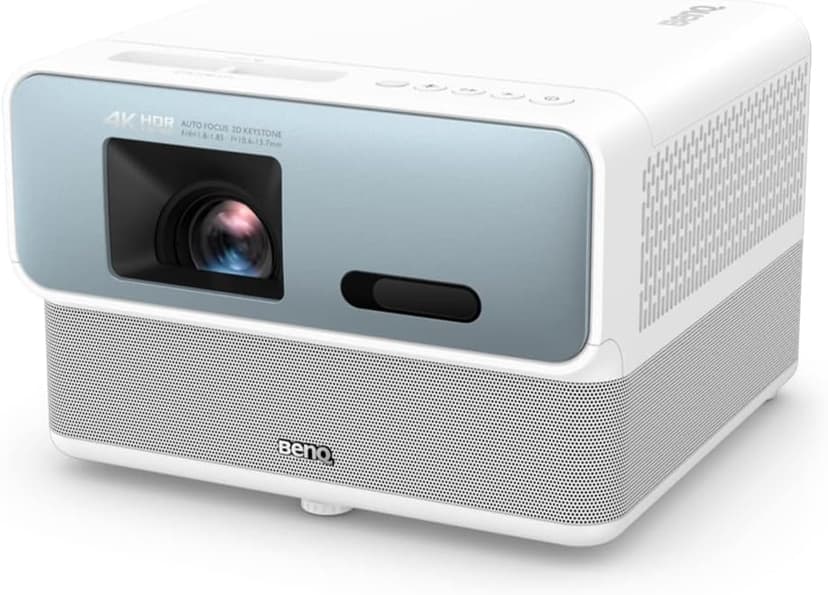 BenQ GP500 Smart Projector, True 4K HDR, 5Wx4 360˚ Sound Bluetooth Speaker, Ultra Wide DCI-P3 Color Gamut, Android TV, Auto Focus & Keystone, 120 inch Big Screen with 1.3x zoom