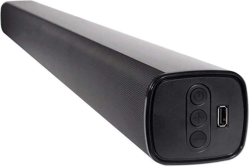 Rockville ROCKBAR 40" 400W Soundbar W/Wireless Subwoofer/Bluetooth/HDMI/Optical, Black