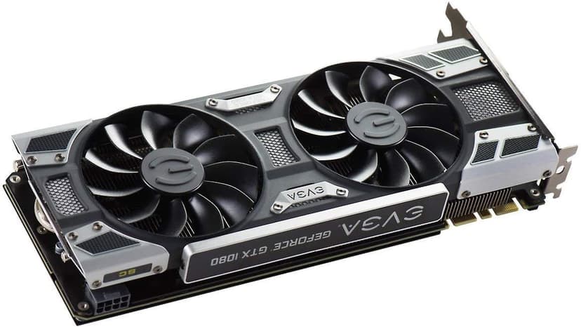 EVGA GeForce GTX 1080 SC GAMING ACX 3.0, 8GB GDDR5X, LED, DX12 OSD Support (PXOC) Graphics Card 08G-P4-6183-KR (Renewed)