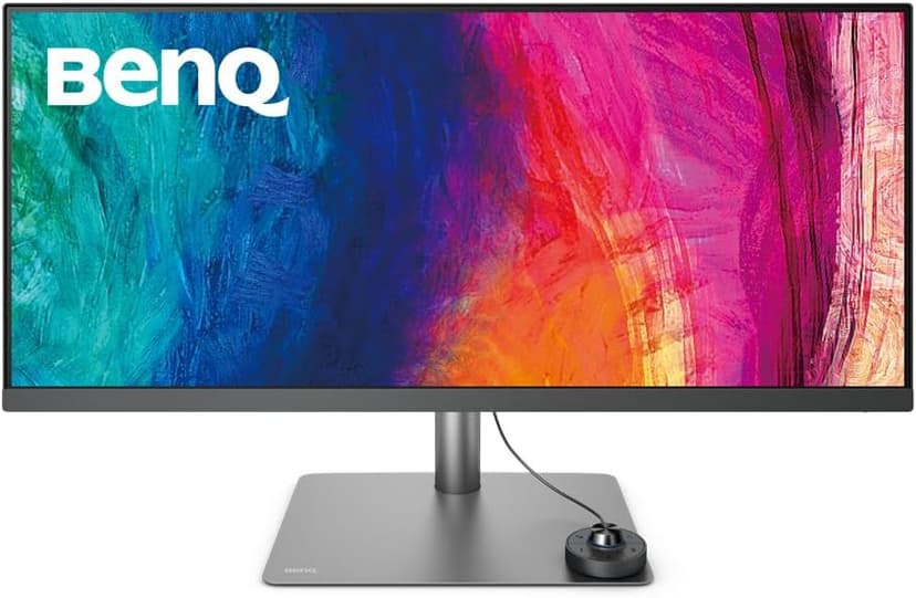 BenQ PD3420Q Ultrawide Creator Monitor for Macbook 34" WQHD 1440p | 100% Rec.709 & sRGB, 98% P3 | IPS | DeltaE ≤3 | Pantone | AQCOLOR | KVM | Calibration Report | Erognomic | USB-C (65W) | USB Hub
