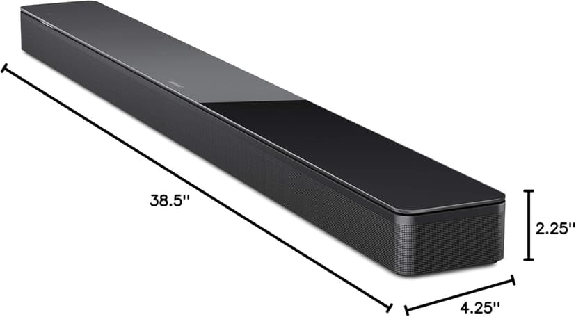 Bose Smart Soundbar 700: Premium Bluetooth Soundbar with Alexa Voice Control Built-in, Black