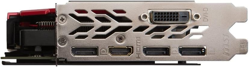 MSI GAMING GeForce GTX 1060 6GB GDRR5 192-bit HDCP Support DirectX 12 Dual TORX 2.0 Fan VR Ready Graphics Card (GTX 1060 GAMING X 6G)