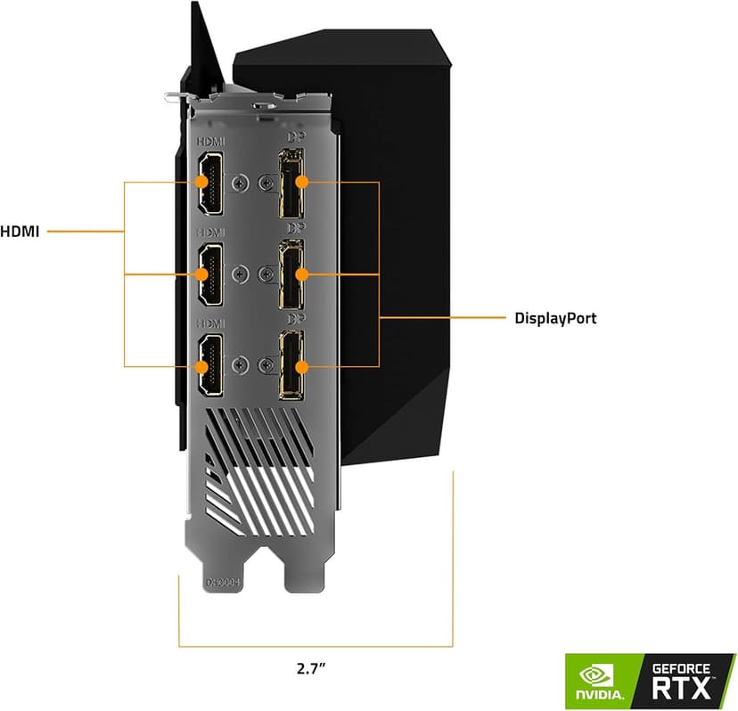 GIGABYTE AORUS GeForce RTX 3080 Ti Master 12G Graphics Card, Max Covered Cooling, 12GB 384-bit GDDR6X, GV-N308TAORUS M-12GD Video Card