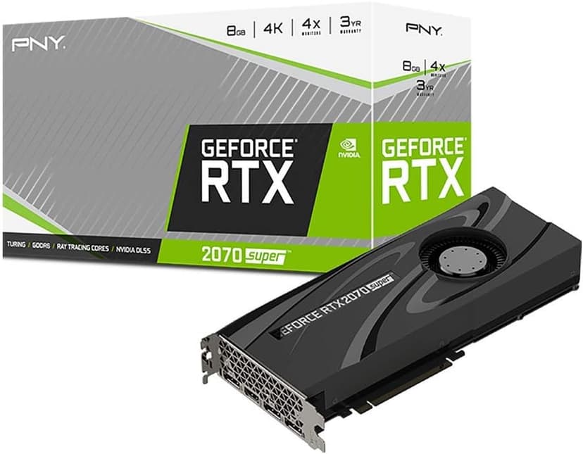 GIGABYTE PNY GeForce RTX 2070 Super 8GB Blower Graphics Card