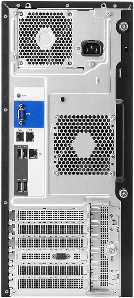 Hewlett Packard Enterprise HPE ProLiant ML30 Gen10 Plus Tower Server, Xeon E-2314 4-Core 2.8GHz CPU, 32GB DDR4 Memory, 4TB SSD Storage, RAID, iLO