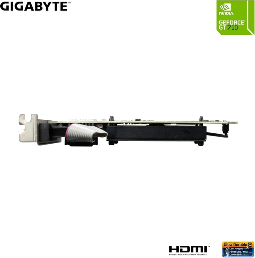 GIGABYTE 2GB RAM DDR3 SDRAM Video Graphics Cards GV-N710D3-2GL REV2.0